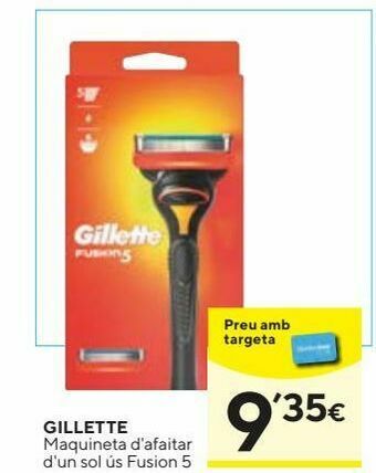Caprabo Máquina de afeitar gillette oferta