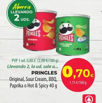 Spar Tenerife PRINGLES oferta