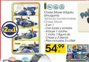Eroski Vehículos transformable oferta