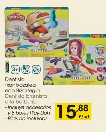 Eroski Dentista bromista o la barbería play-doh oferta