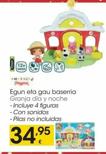 Eroski Granja día y noche pinypon oferta
