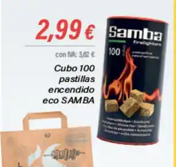 Cash Ifa Cubo 100 pastillas encendido eco SAMBA oferta