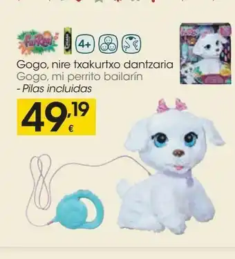 Eroski Gogo, mi perrito bailarín peluche oferta
