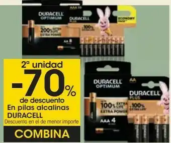 Eroski Pilas duracell oferta