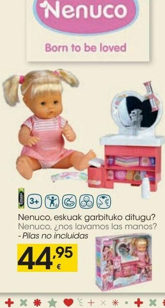Eroski Nenuco ¿nos lavamos las manos? oferta