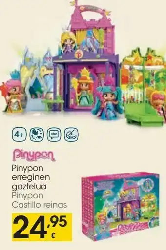 Eroski Pinypon castillo reinas pinypon oferta