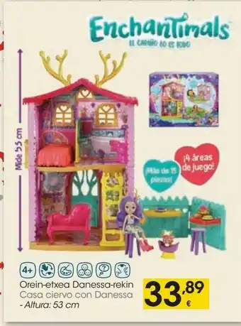 Eroski Casa de juguete enchantimals oferta