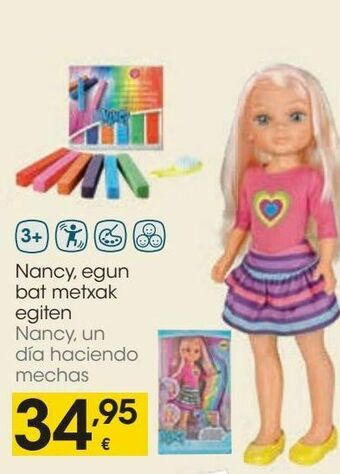 Eroski Nancy un dia haciendo mechas oferta