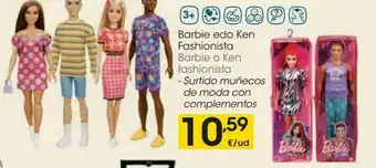 Eroski Barbie o ken fashionista oferta