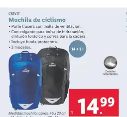 Lidl Mochila de ciclismo oferta