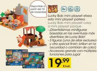 Eroski Lucky bob mini playset etxea oferta
