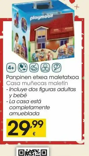 Eroski Casa de muñecas playmobil oferta