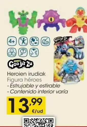Eroski Figuras heroes goo jit zu oferta