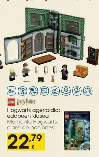 Eroski Momento hogwarts: clase de pociones lego oferta