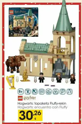 Eroski Hotwarts: encuentro con fluffy lego oferta