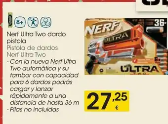 Eroski Nerf ultra two fardo pistola oferta