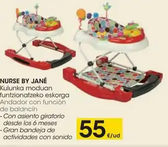 Eroski Andador con función de balancín oferta