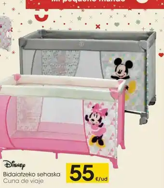 Eroski Cuna de viaje disney oferta