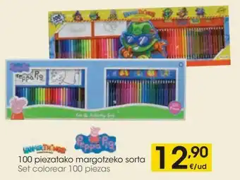 Eroski Colores suoper yhings peppa pig oferta