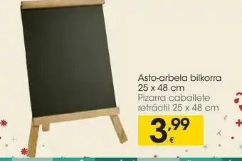 Eroski Pizarra cabalette oferta