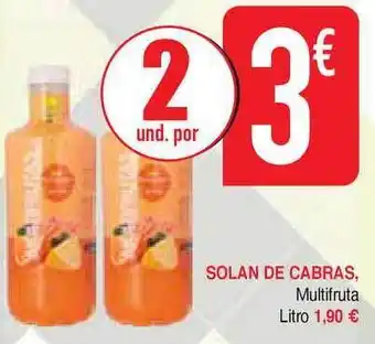 Masymas Solan De Cabras Multifruta oferta