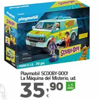HiperDino Playmobil scooby-doo! la máquina del misterio oferta