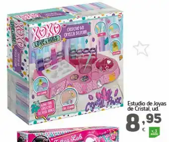 HiperDino Estudio de joyas de cristal oferta