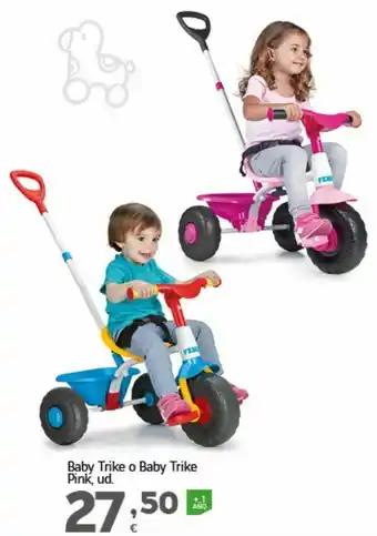 HiperDino Baby trike o baby trike pink feber oferta