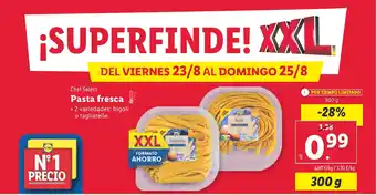 Lidl Pasta fresca oferta