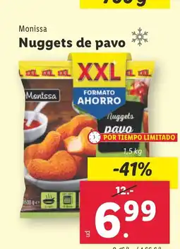 Lidl Monissa Nuggets de pavo oferta