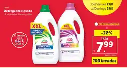 Lidl Detergente líquido oferta