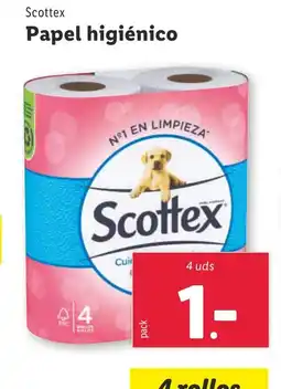 Lidl Papel higiénico oferta