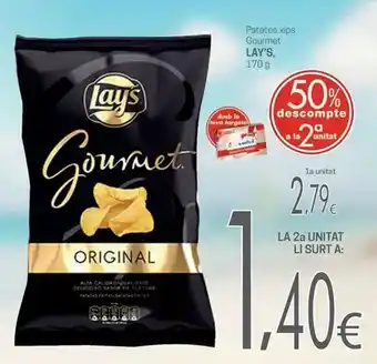 Valvi Supermercats Lay's - patates xips gourmet oferta