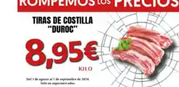 Hiper Usera Duroc - tiras de costilla oferta