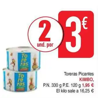 Masymas Kimbo Toreras Picantes oferta