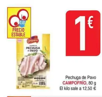 Masymas Campofrío Pechuga De Pavo 80g oferta