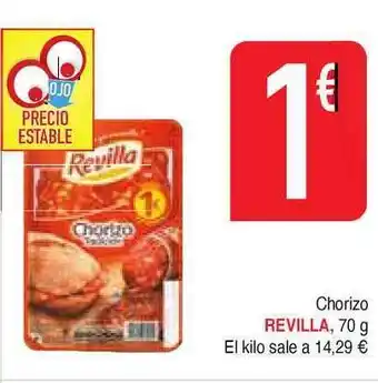 Masymas Revilla Chorizo 70g oferta