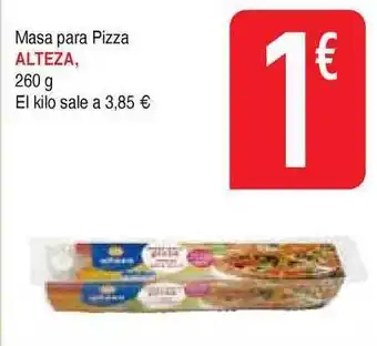 Masymas Alteza Massa Para Pizza 260g oferta