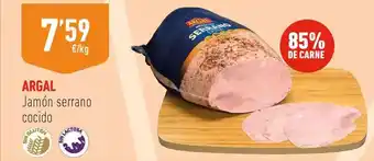Supermercados Deza Argal - jamon serrano cocido oferta