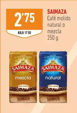 Supermercados Deza Saimaza - cafe molido natural o mezcla oferta