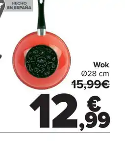 Carrefour Wok 028 cm oferta