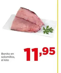Alimerka Bonito en solomillos, el kilo oferta