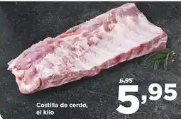 Alimerka Costilla de cerdo, el kilo oferta