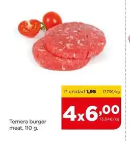 Alimerka Ternera burger meat, 110 g. oferta