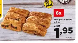 Alimerka Mini pastel suizo, 40 g. oferta