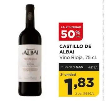 Alimerka CASTILLO DE ALBAI oferta