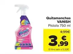 Carrefour Market Vanish - quitamanchas oferta