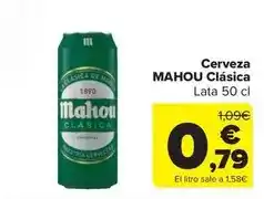 Carrefour Market Mahou - cerveza clasica oferta