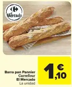 Carrefour Market Carrefour - el mercado barra pan pannier oferta