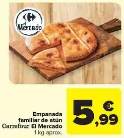 Carrefour Market Carrefour - el mercado empanada familiar de atun oferta